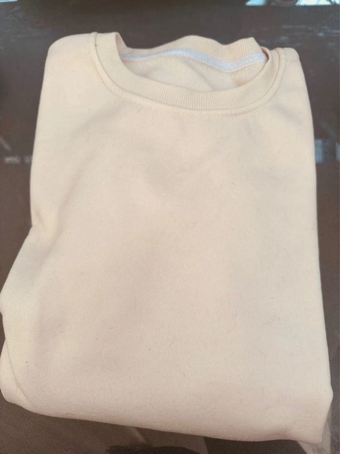 Sweat beige – Taille 4XL