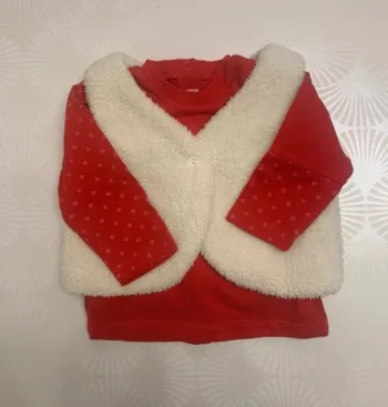 Lot hiver/Noël fille 6m