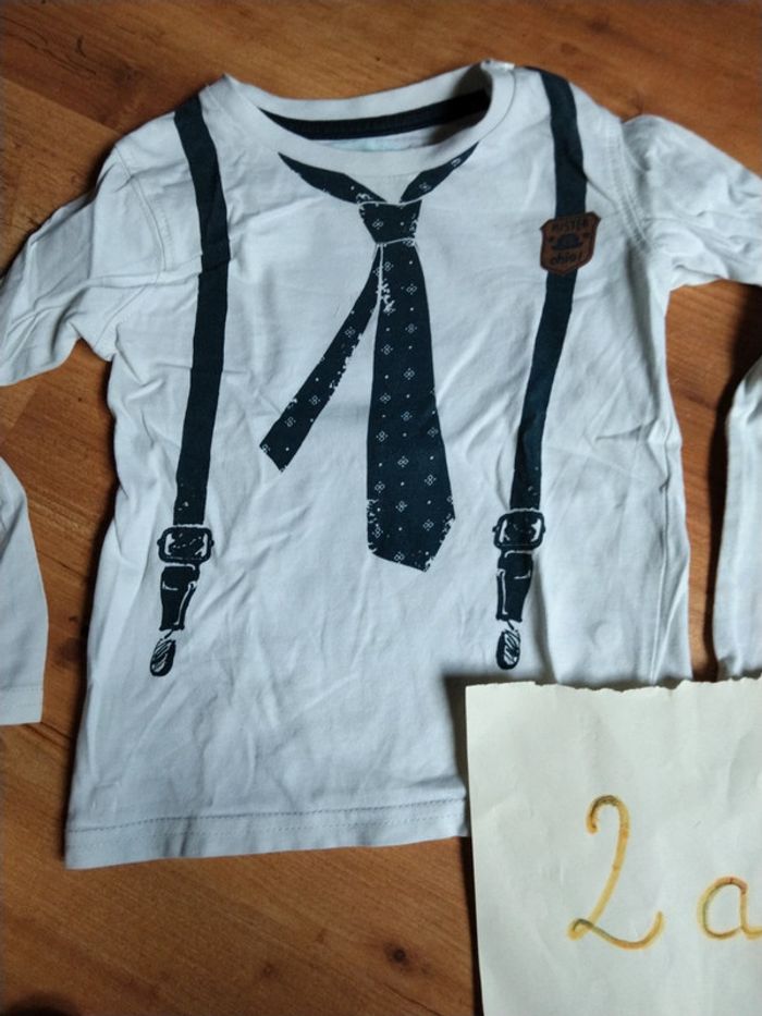 Lot tee-shirts manches longues - photo numéro 2