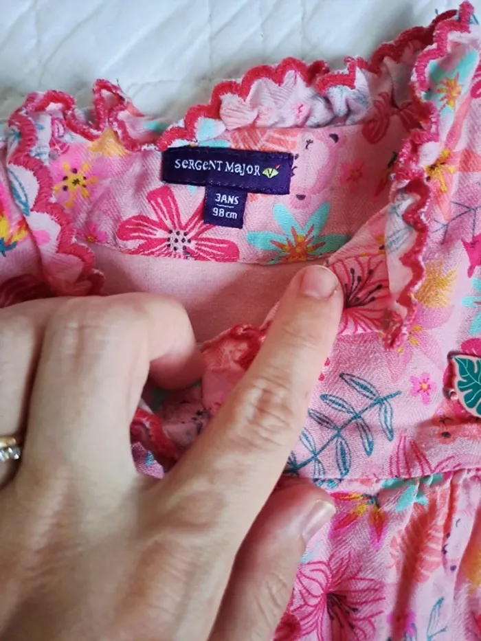 Blouse chaude Sergent major et Legging polaire TAO-Taille 3 ans - photo numéro 3