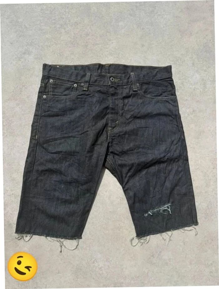 Short Levi's 521 W34 FR44 noir homme men #SHO119 - photo numéro 3