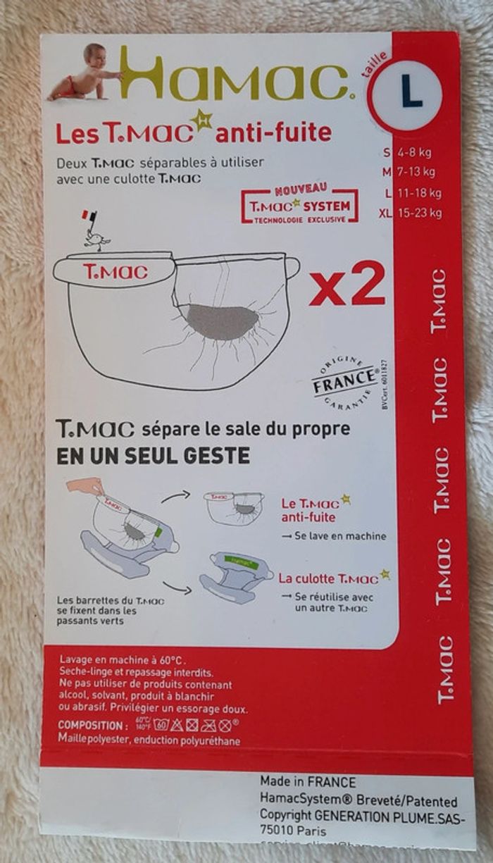 Couche lavable Hamac avec nacelle L - photo numéro 8