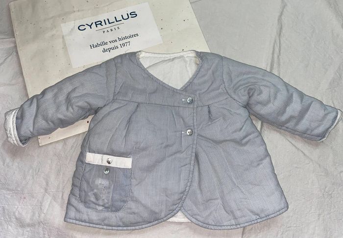 veste ou gilet  Cyrillus réversible 6 mois