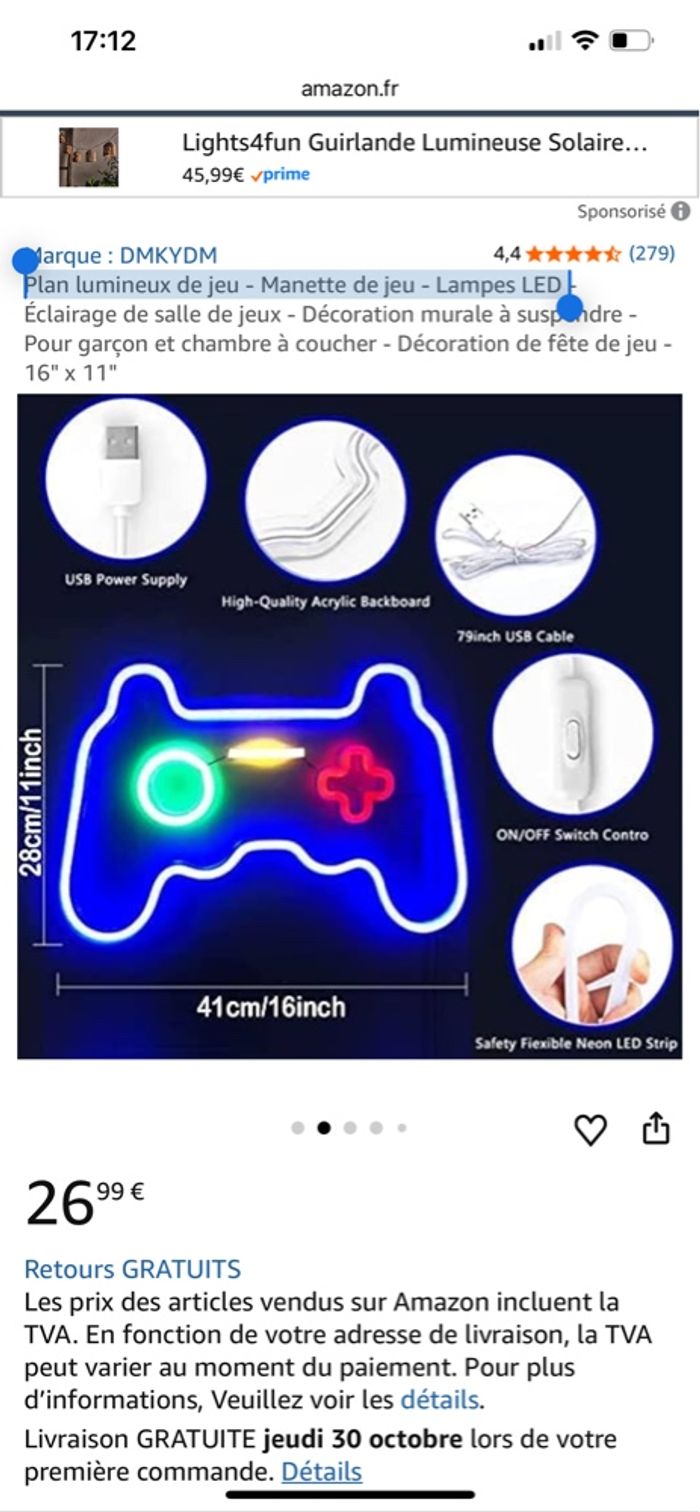 Plan lumineux de jeu - photo numéro 3