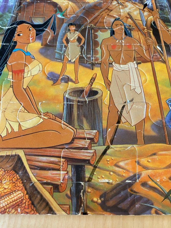 Puzzle 20 pieces Disney Pocahontas légende indienne meiko powathan - photo numéro 2