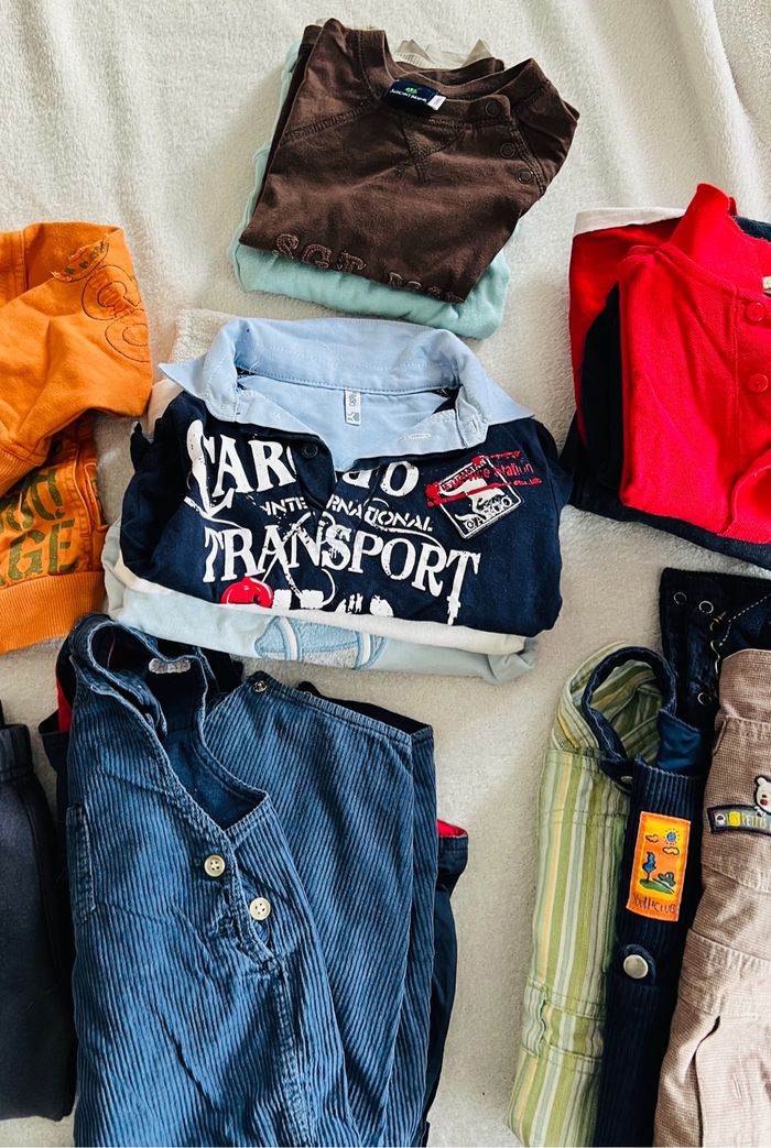 Lot vêtements garçon Tailles 12 mois 18 mois 2 ans - photo numéro 5
