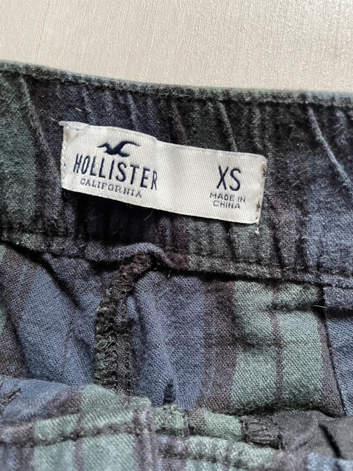 Pantalon à carreaux Hollister XS - photo numéro 3