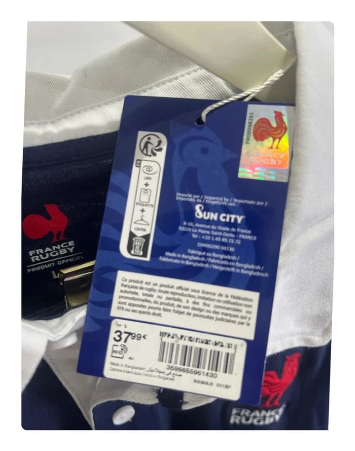Polo France Rugby Officiel (Pas de Vinted Go) Taille L - photo numéro 4