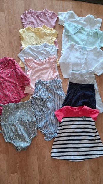 Lot vêtements fille 3 mois