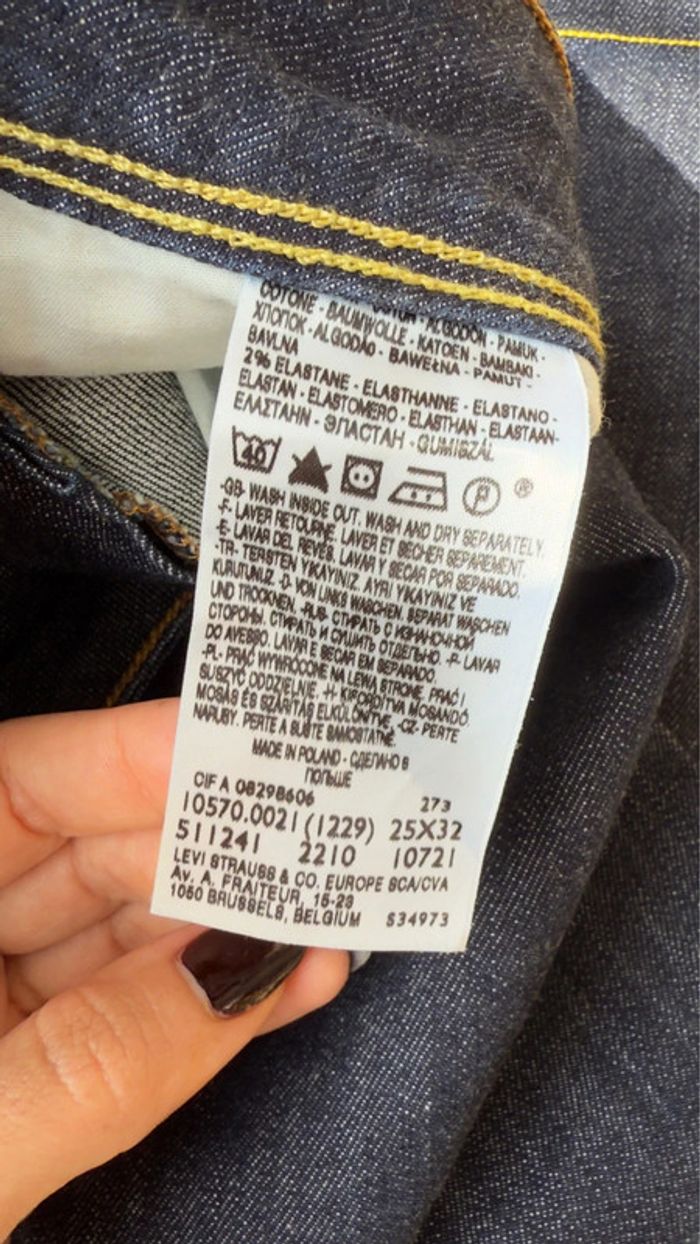 Jeans Levi’s 570 straight Fit taille 34 excellent état - photo numéro 6
