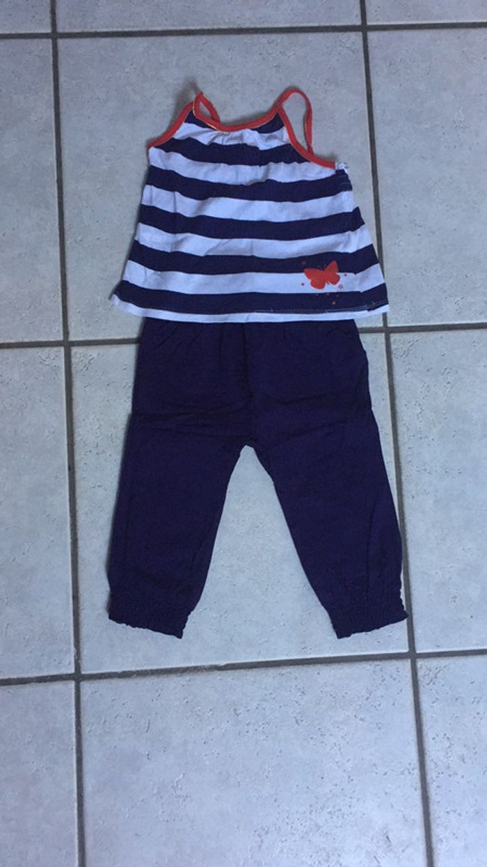 Ensemble marin fille