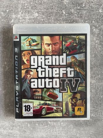 Jeu pour Sony PS3, GTA IV, Grand theft auto 4 en français.