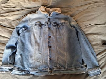 veste en jeans moumoute t46/48 ulla popken (20e)
