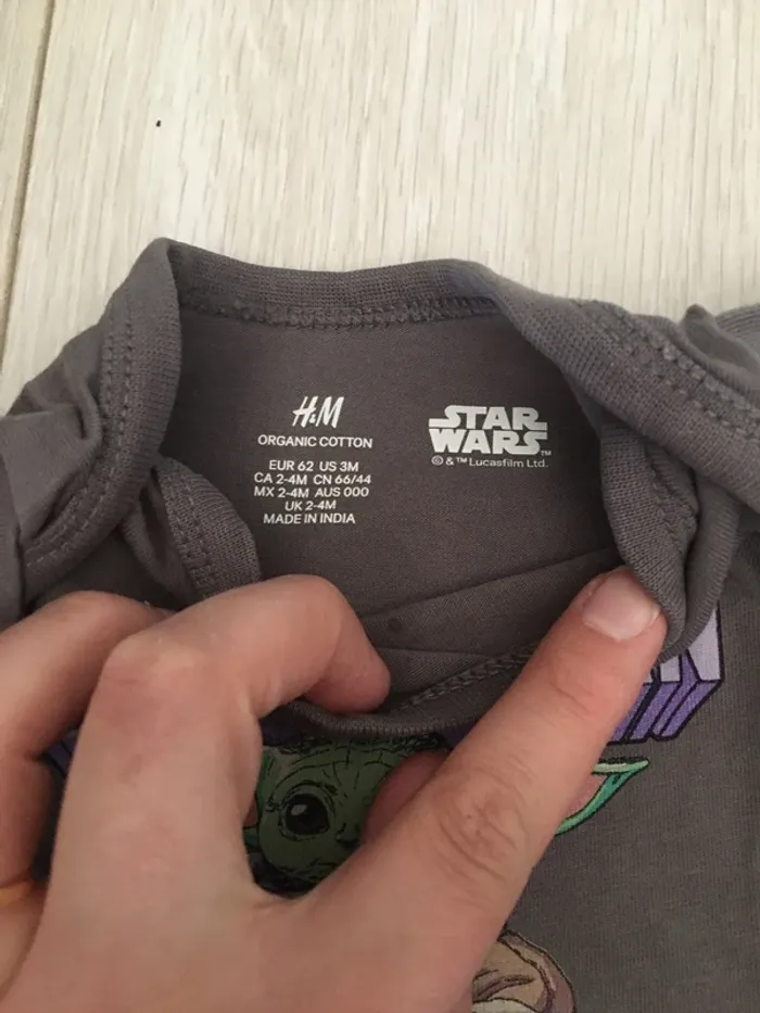 Ensemble body Star Wars 3 mois - photo numéro 6
