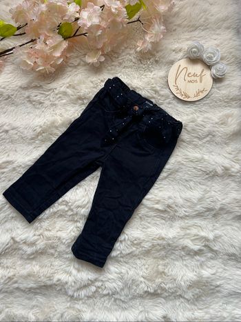 Pantalon bleu marine