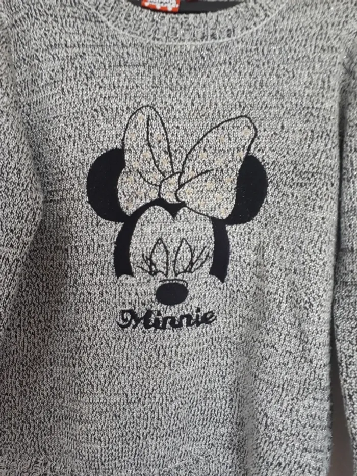 Pull minnie disney a paillettes 6 ans - photo numéro 2