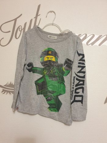 Sweatshirt Ninjago H&M 4/6 ans