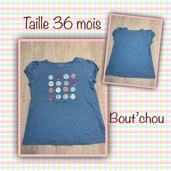 T-shirt MC taille 36 mois