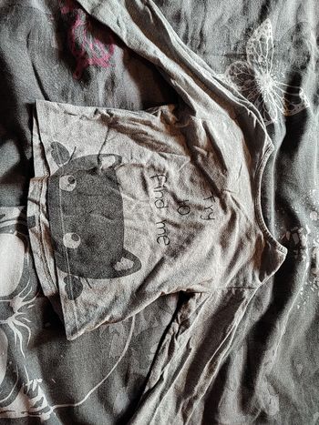 Tee shirt chat 18 mois 