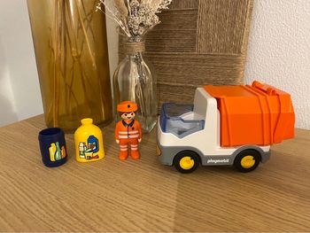 Camion de poubelle Playmobil 1.2.3