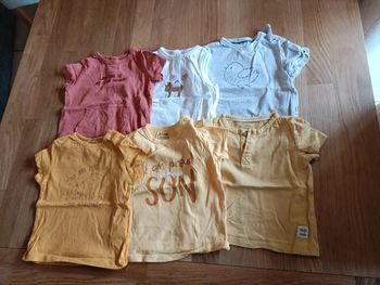 Lot de 9 Tshirt