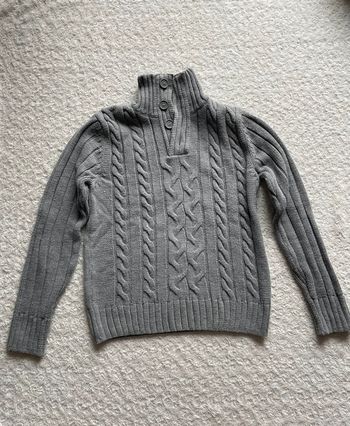 Pull tricot gris Celio M