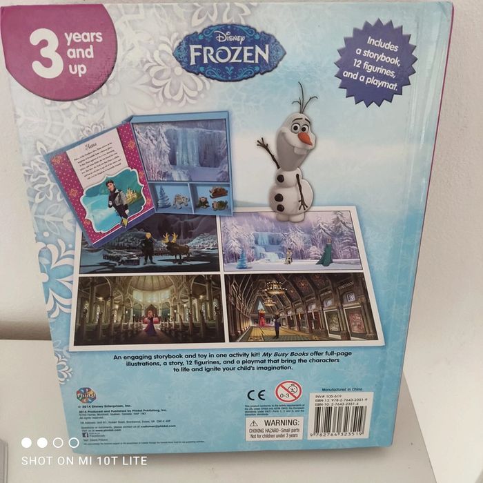 Livre " Frozen" en anglais Disney - photo numéro 2