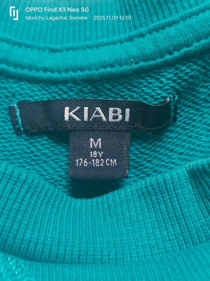 Sweat Kiabi Ado M-18a-176-182cm Réduction jusqu'à -70% - photo numéro 2