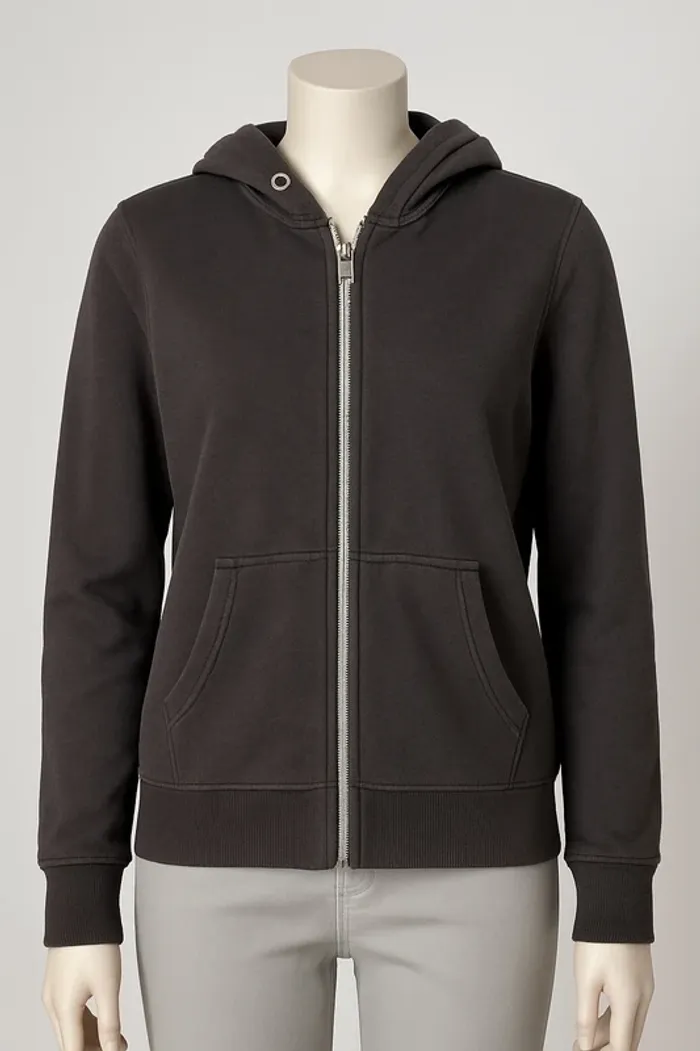 Gilet à capuche zippé – Taille 15 ans / 170 cm – Bon état