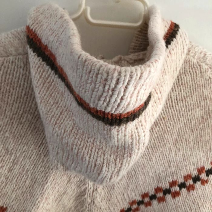 Poncho 5 ans à capuche style bohème enfant - photo numéro 7