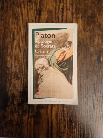 Livre : Apologie de Socrate - Criton
