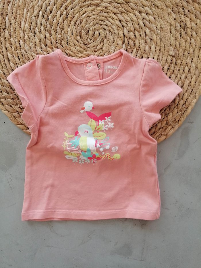 Tee-shirt manches courtes 3 mois Orchestra