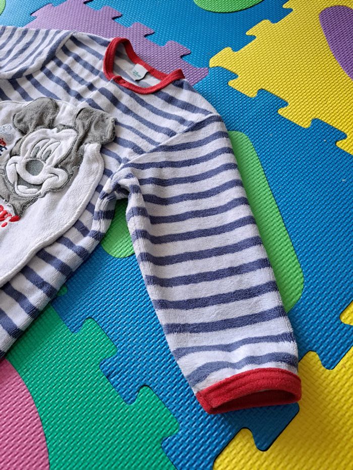 Pyjama velours Mickey Disney 24m - photo numéro 6