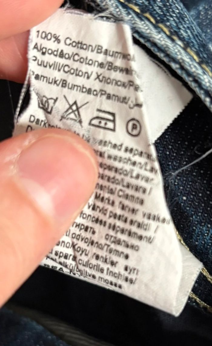 Jeans bleu troué - photo numéro 8