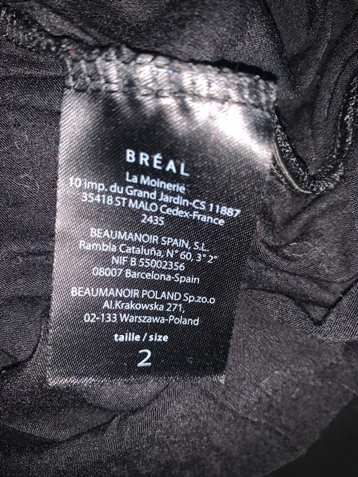 Tee-shirts Breal taille 38 noir manches longues - photo numéro 9