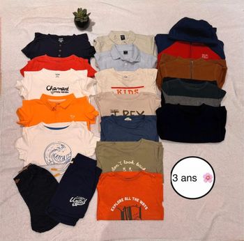 🌷Lot de vêtements garçon taille 3 ans🌷