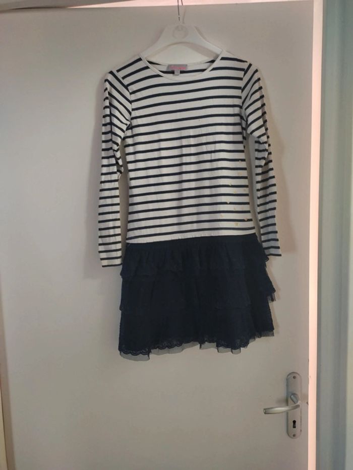 Robe Lisa rose 10 ans