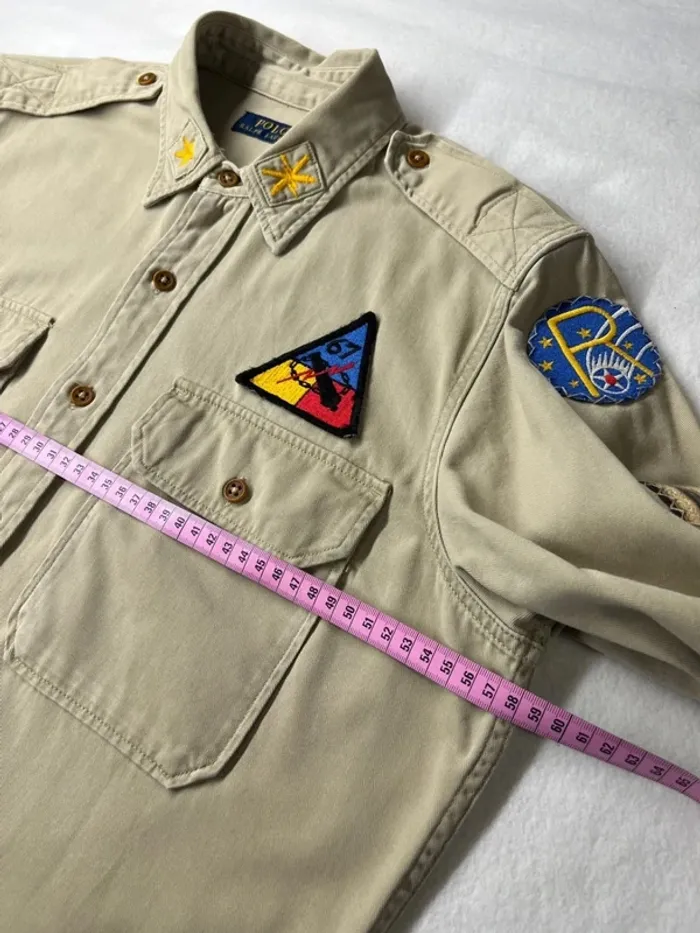Chemise militaire Ralph Lauren - photo numéro 4