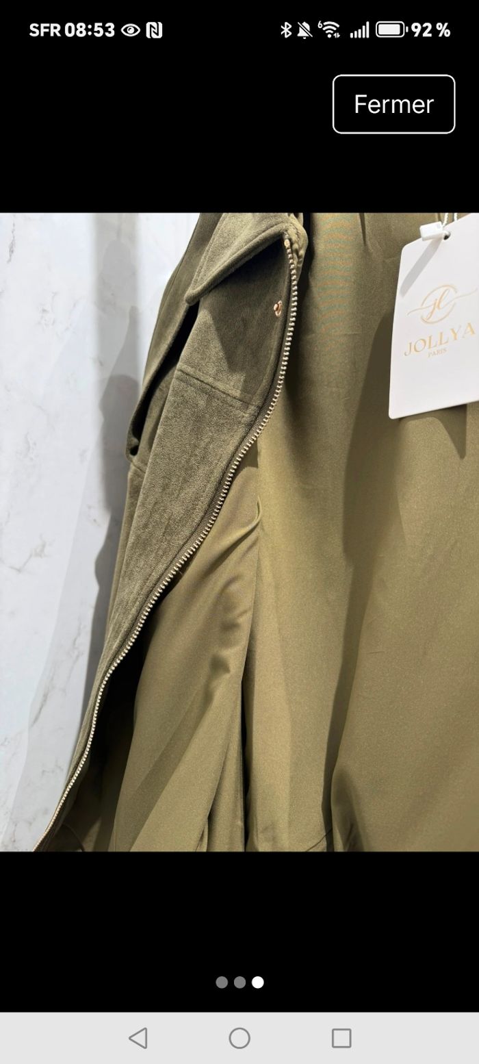 Blouson boule suédine - photo numéro 3