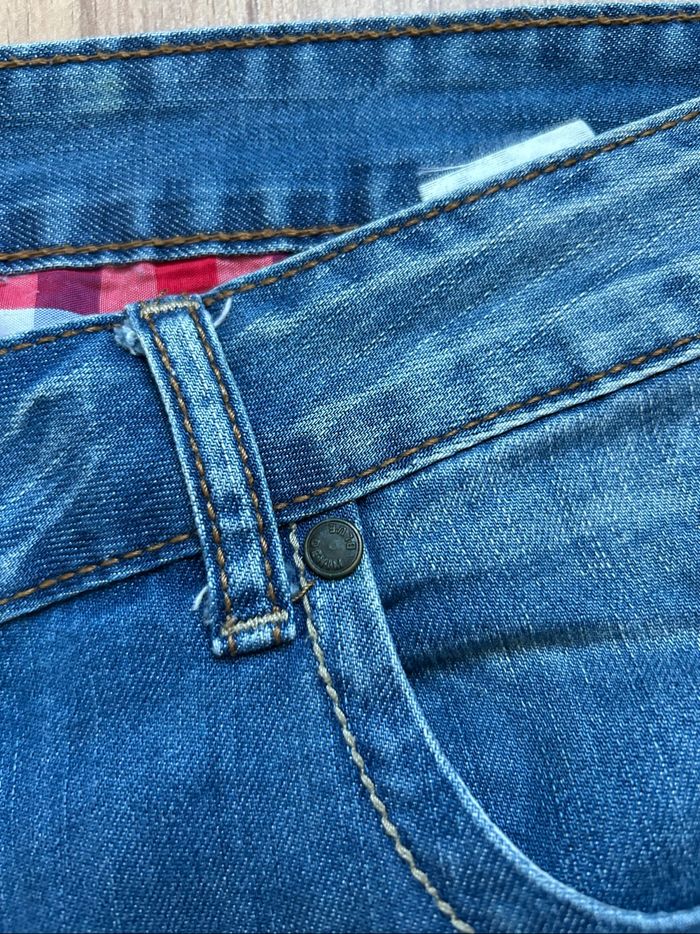 Pantacourt / Short en jean bleu Homme Truerise Tailles 44-46 - photo numéro 6