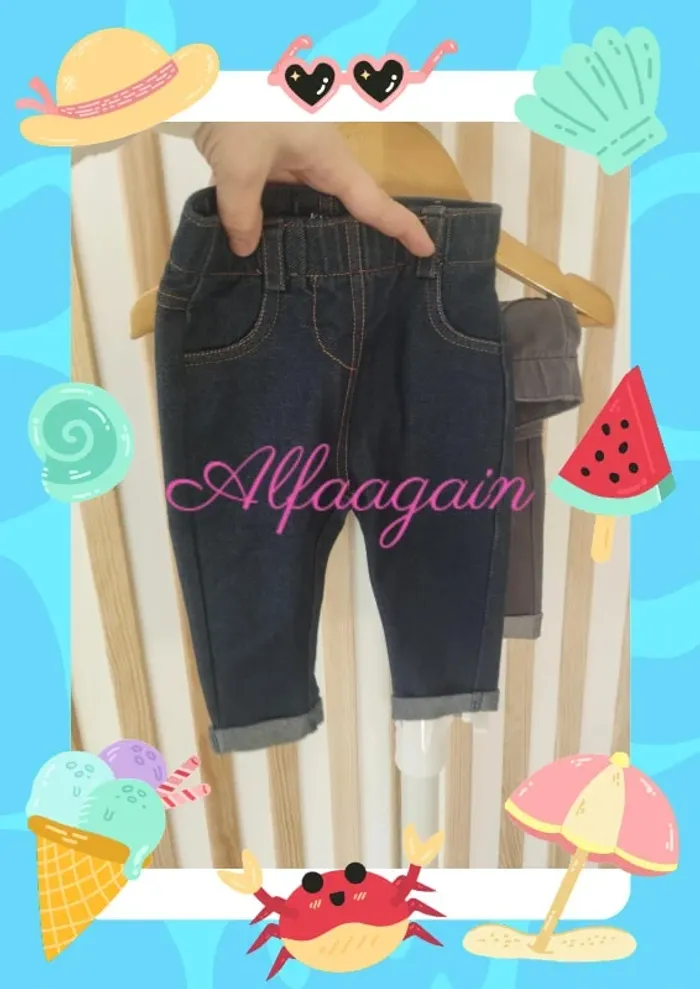 Lot legging jean neufs 6mois - photo numéro 4