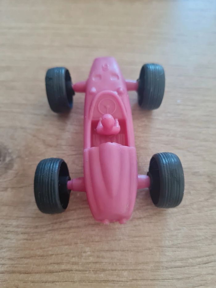 Voiture Plastique rose Vintage 1970 - photo numéro 2