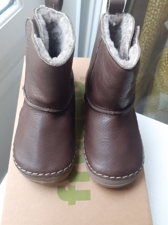 Bottes bottines Froddo marton neuves cuir fourrees mouton 23