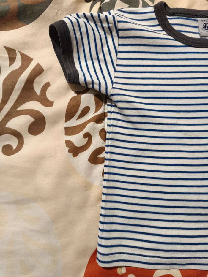Tee shirt Petit Bateau 5 ans - photo numéro 2