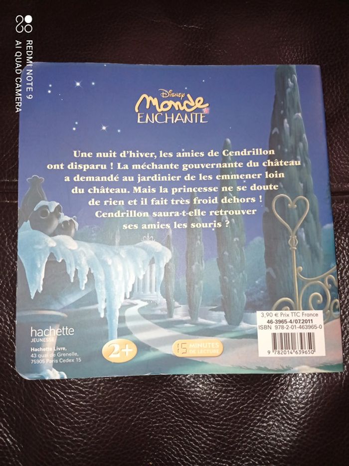 Livre enfant Cendrillon et ses amies les souris, Hachette Jeunesse - photo numéro 3