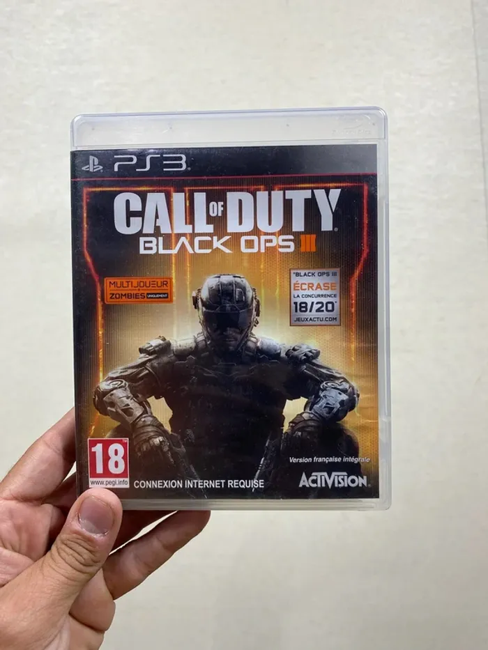🎮 Call of Duty Black Ops 3 PS3 – Multijoueur & Zombies | VF Complète