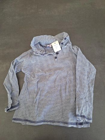 polo manche longue ligné 2 ans