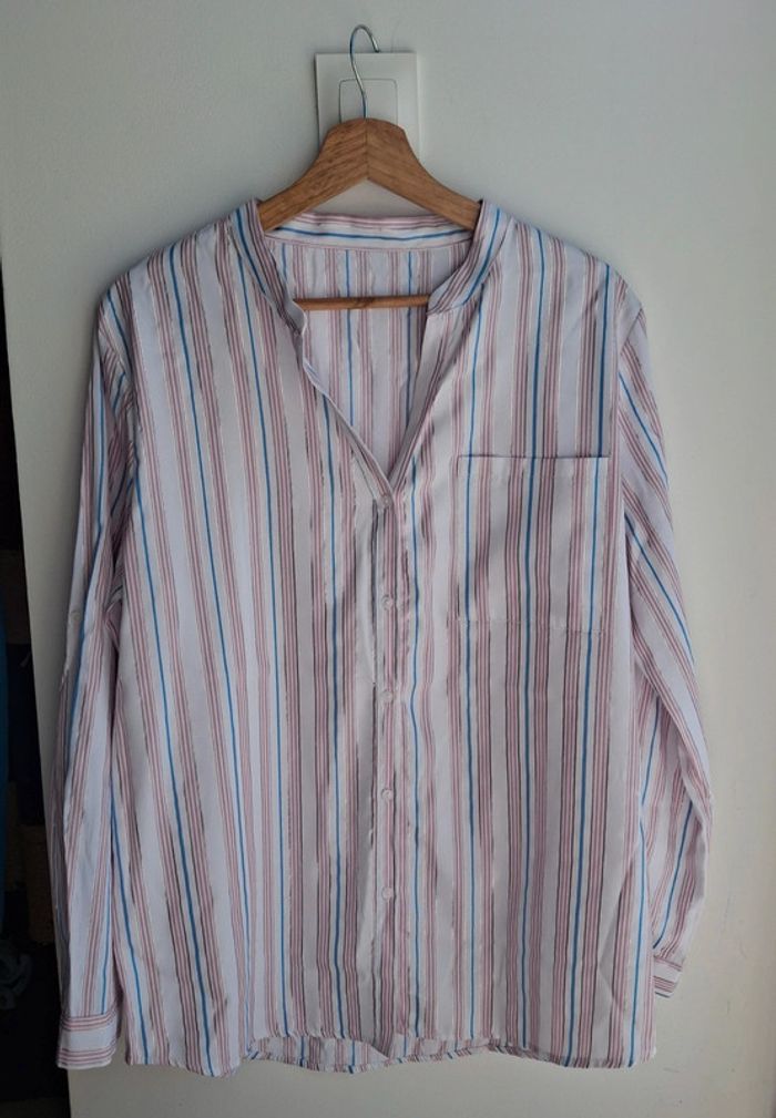 Chemise à rayure femme