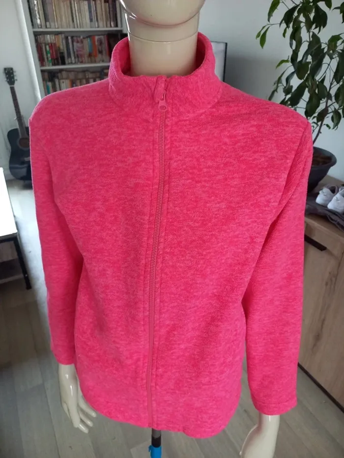 Gilet polaire rose fluo S /M - photo numéro 14