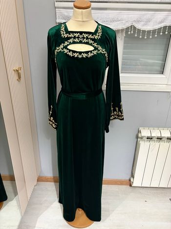 Caftan moderne vert